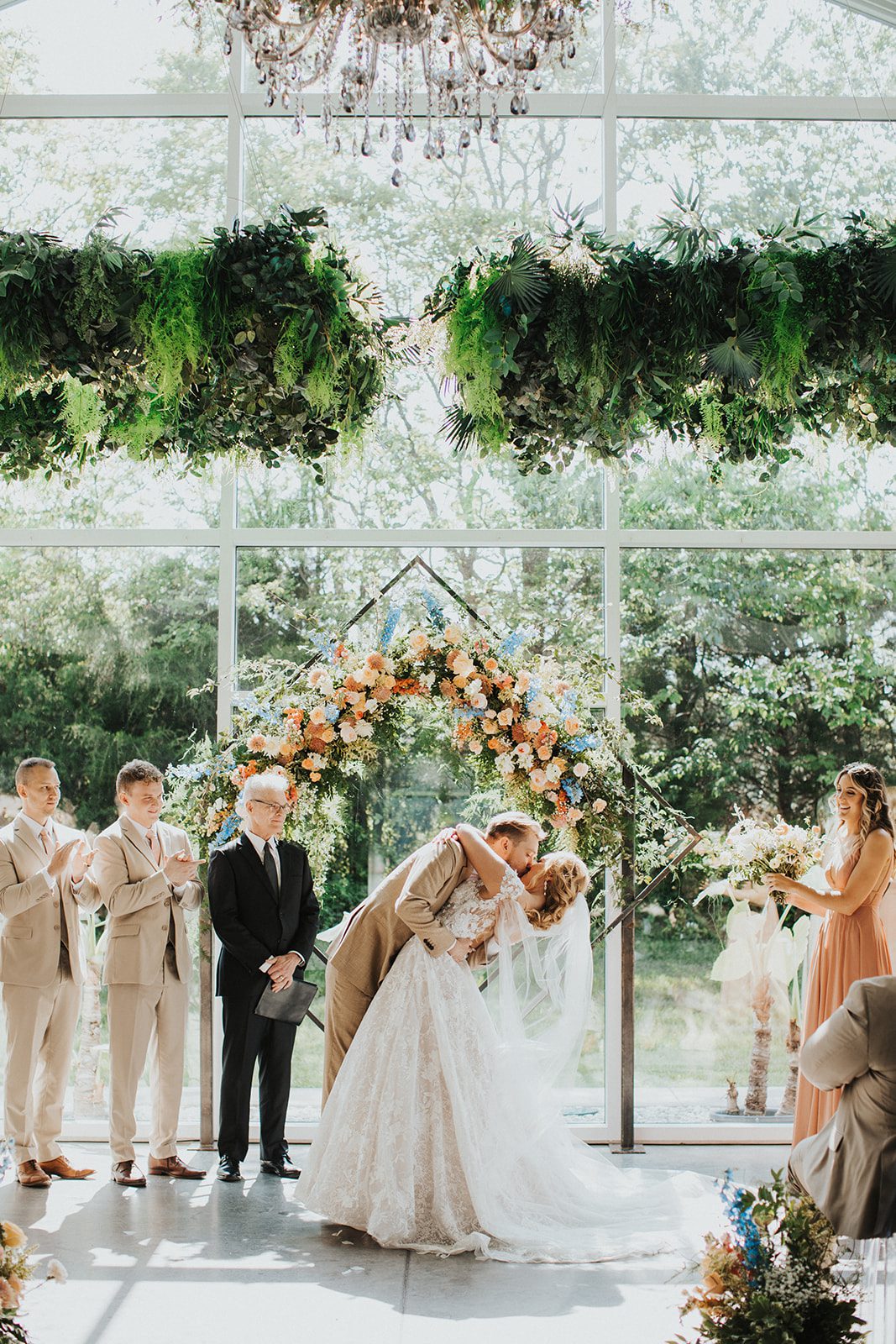 “Kansas City wedding photographer capturing luxury wedding day”